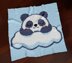 C2C Panda Sleeping Blanket Chinese Bear on Cloud Graphghan Cute Afghan CROCHET PATTERN