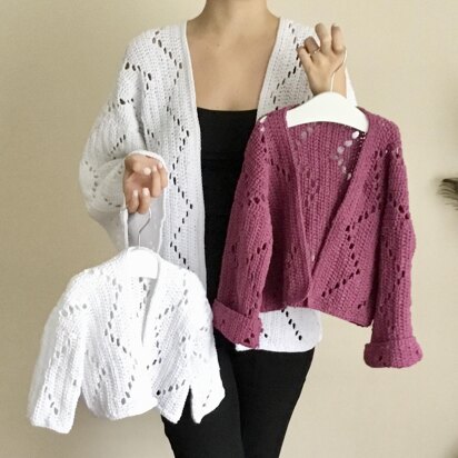 Tara Zig Zag Cardigan N 699