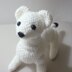 Ermine Stoat Short Tailed Weasel Crochet Amigurumi