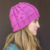 Ridged Cable Hat #709