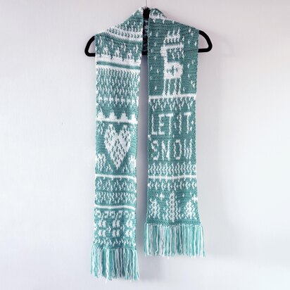 Let it Snow Scarf