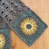 Double Sunflower Scarf