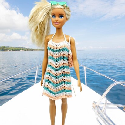 Barbie Coastal Dress and Bag