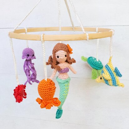 Under the sea baby mobile