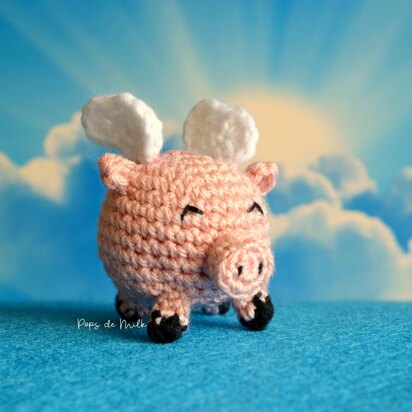 Flying Pig Amigurumi