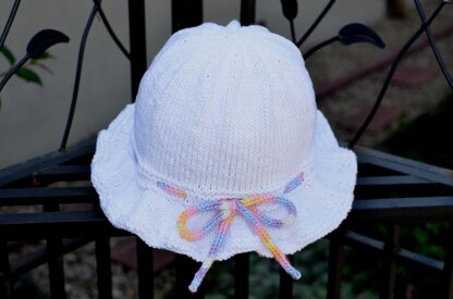 Cotton Sun Hat ( Baby to Woman Size )