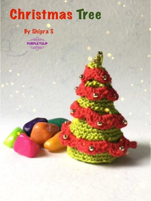 Christmas Tree - Christmas Decoration, Christmas gifting idea, Christmas Toys for Kids, Christmas Tree Decoration, Christmas crochet pdf pattern with video tutorials