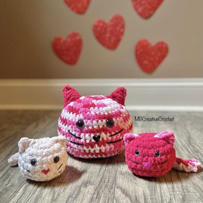 Cat Plush mini and large