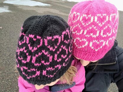 Heart Hat for Valentine's Day