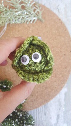 Crochet Brussel Sprout Pattern