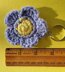 Crochet Flower Pin/Hair Clip and Keychain Pattern Bundle