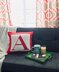 Letter A Pillow