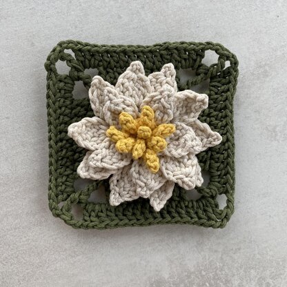 Water Lily Granny Square