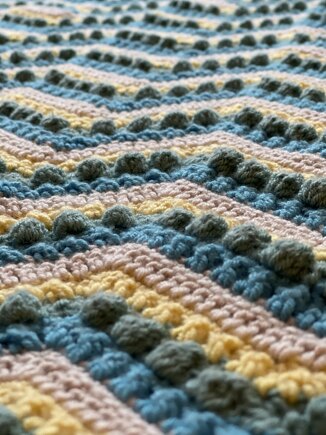 Hugs and Kisses Baby Blanket #3