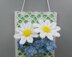 Daisy & forget-me-not hanging decoration