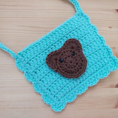 Crochet Pattern - Bear Purse