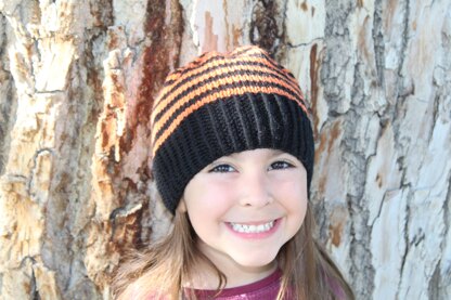 Halloween Stripes Hat