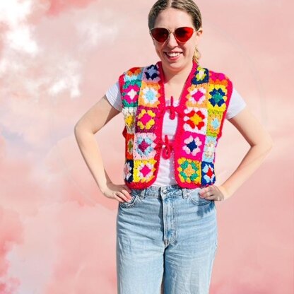 Quirky Crochet Waistcoat