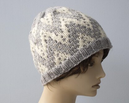 Mosaic Knit Hat