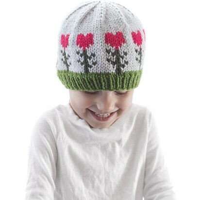 Heart Flowers Hat