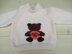 Baby Teddy Bear Motif Jumper