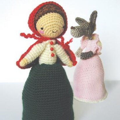 Little Red Riding Hood & The Wolf Topsy Turvy Doll