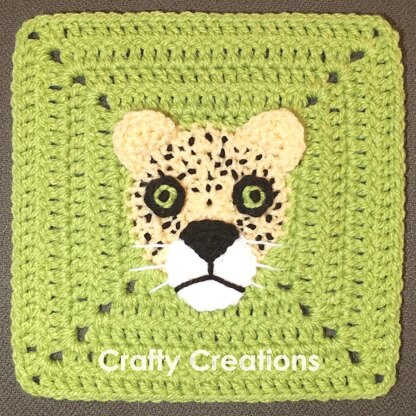 Leopard Granny Square