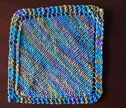 Diagonal Dish Cloth