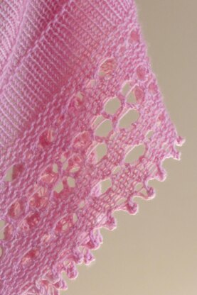 Eyelet Breeze Shawl