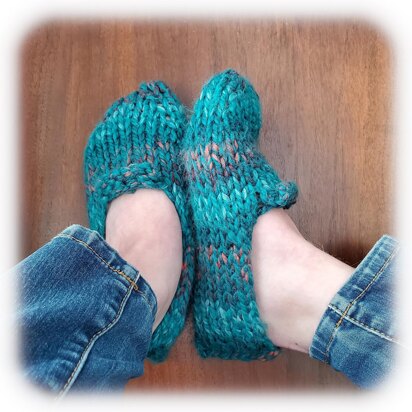 Cozy Slippers - knitting pattern