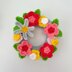 Mini Spring Flower Wreath