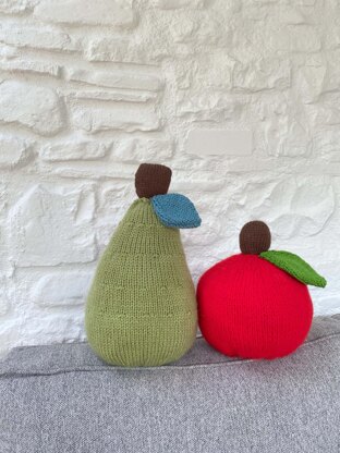 Apples and Pears Mini Cushions