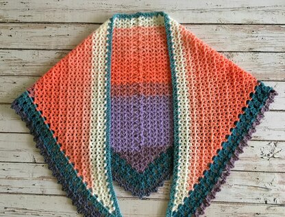 Makara Shawl CAL