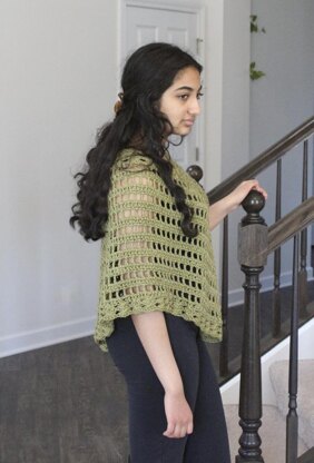 Charming Crochet Poncho Pattern