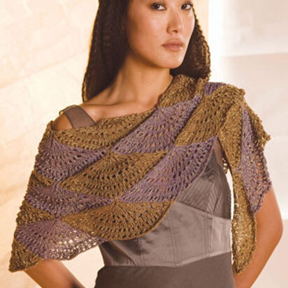 Swing Shawl in Berroco Vintage DK- Downloadable PDF