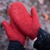 Blood Trillium Mittens