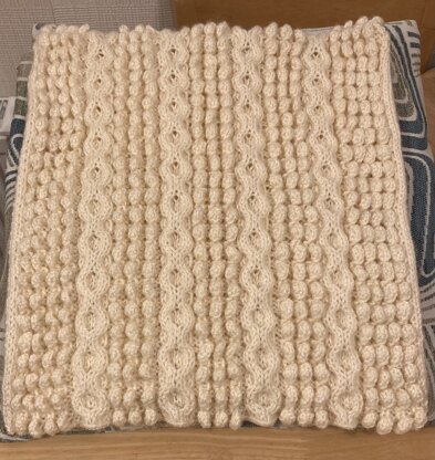 Aran Bobble Cushion