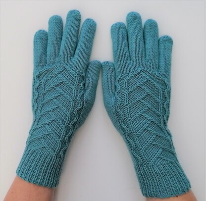 Tread mark gloves