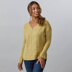 1272 Goldenrod - Sweater Knitting Pattern for Women in Valley Yarns Ashfield