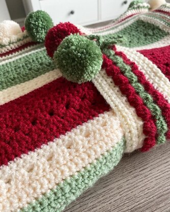 Christmas Crochet Blanket  Knitting, Crochet and Crafts