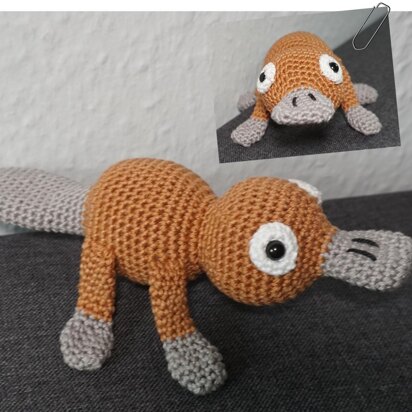 Crochet Pattern for Platypus Lotte!