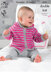 Poncho, Cardigan and Jacket with Hood in King Cole Comfort Baby DK - 3741