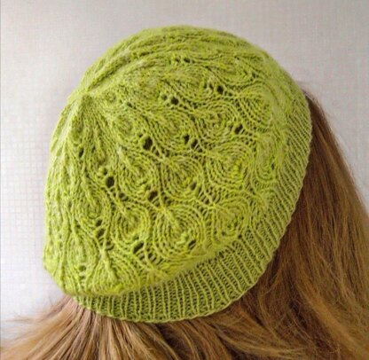 Frosted Leaves Hat