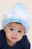 Snowstorm Baby Hat in Red Heart Snuggle Bunny - LW3528 - Downloadable PDF