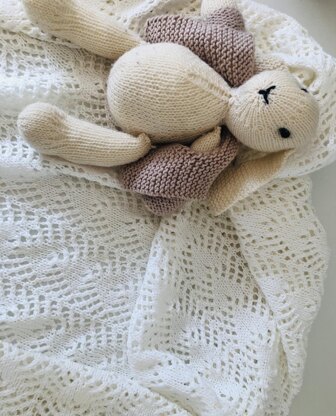 Heirloom bunny baby discount blanket