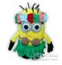 Crochet Minion Hula Pattern, Minion Hawaii Girl Crochet Pattern, Minion Crochet Pattern