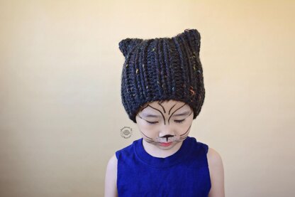 KNIT Chunky Cat Hat