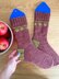 Apple Picking Socks