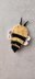 Crochet Bee Applique