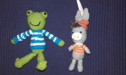 Zachary the Frog and Noname Donkey